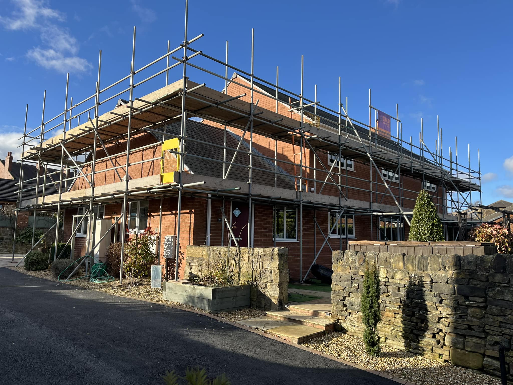 scaffolding in West Yorkshire